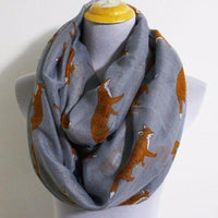 Fox Infinity Scarf - Bean Concept - Etsy