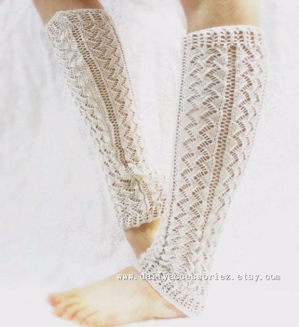 Black Knitted Leg Warmers - Bean Concept - Etsy