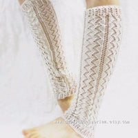 Black Knitted Leg Warmers - Bean Concept - Etsy