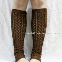 Wheat Knitted Leg Warmers - Bean Concept - Etsy
