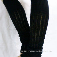 Long Lace Knitted Leg Warmers - Bean Concept - Etsy