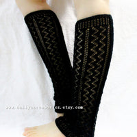 Wheat Knitted Leg Warmers - Bean Concept - Etsy
