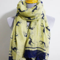 Beige Deer Infinity Scarf - Bean Concept - Etsy