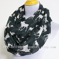 Moose Infinity Scarf - Bean Concept - Etsy