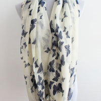Butterfly Cozy Infinity Scarf - Bean Concept - Etsy
