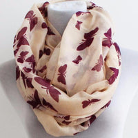 Butterfly Cozy Infinity Scarf - Bean Concept - Etsy