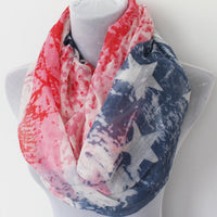 American Flag Infinity Scarf - Bean Concept - Etsy