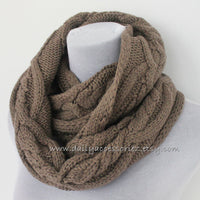 Cozy Cable Knit Scarf - Bean Concept - Etsy
