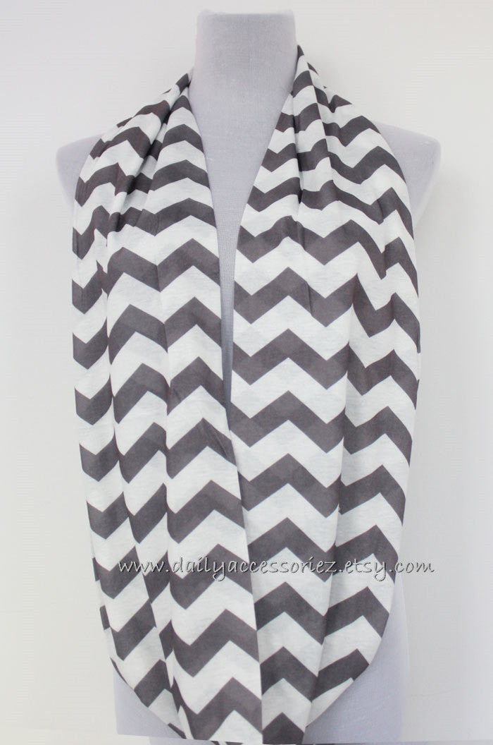 Red Chevron Scarf - Bean Concept - Etsy