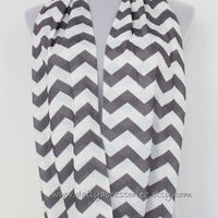 Red Chevron Scarf - Bean Concept - Etsy