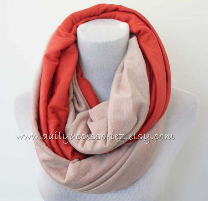 Green Infinity Scarf - Bean Concept - Etsy
