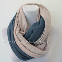 Green Infinity Scarf - Bean Concept - Etsy