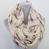 Beige Purple Giraffe Scarf - Bean Concept - Etsy