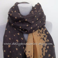 Heart Scarf - Bean Concept - Etsy
