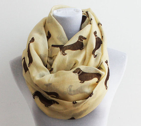 Dachshunds Scarf - Bean Concept - Etsy