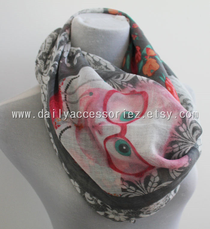 Lady Cat Scarf - Bean Concept - Etsy