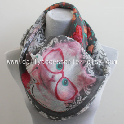 Lady Cat Scarf - Bean Concept - Etsy