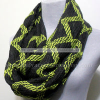 Chevron Knit Infinity Scarf - Bean Concept - Etsy