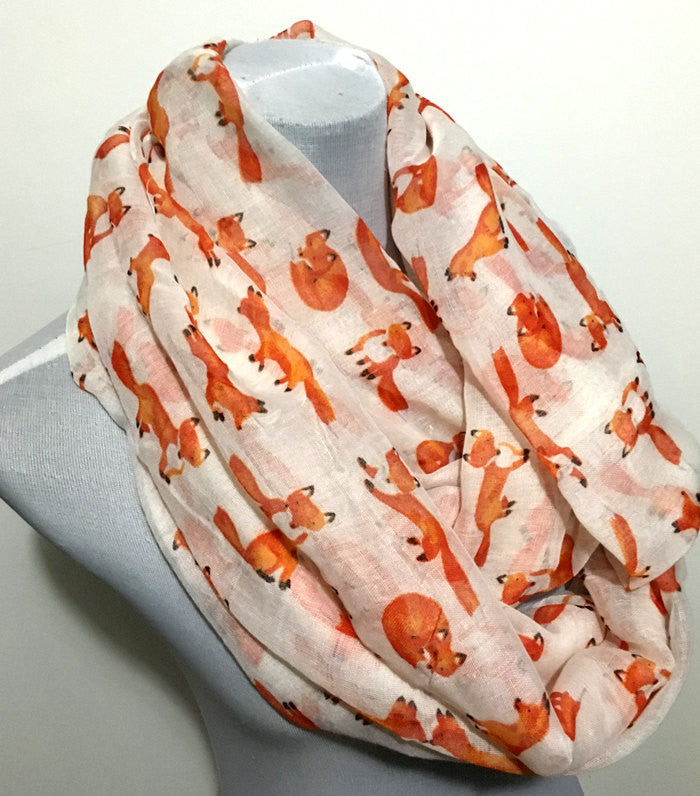 Little Fox Infinity Scarf - Bean Concept - Etsy