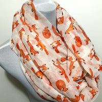 Little Fox Infinity Scarf - Bean Concept - Etsy