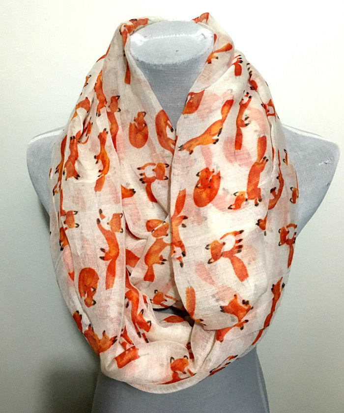 Little Fox Infinity Scarf - Bean Concept - Etsy