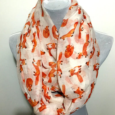 Little Fox Infinity Scarf - Bean Concept - Etsy
