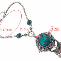 Bohemian Vintage Chain Necklace Set