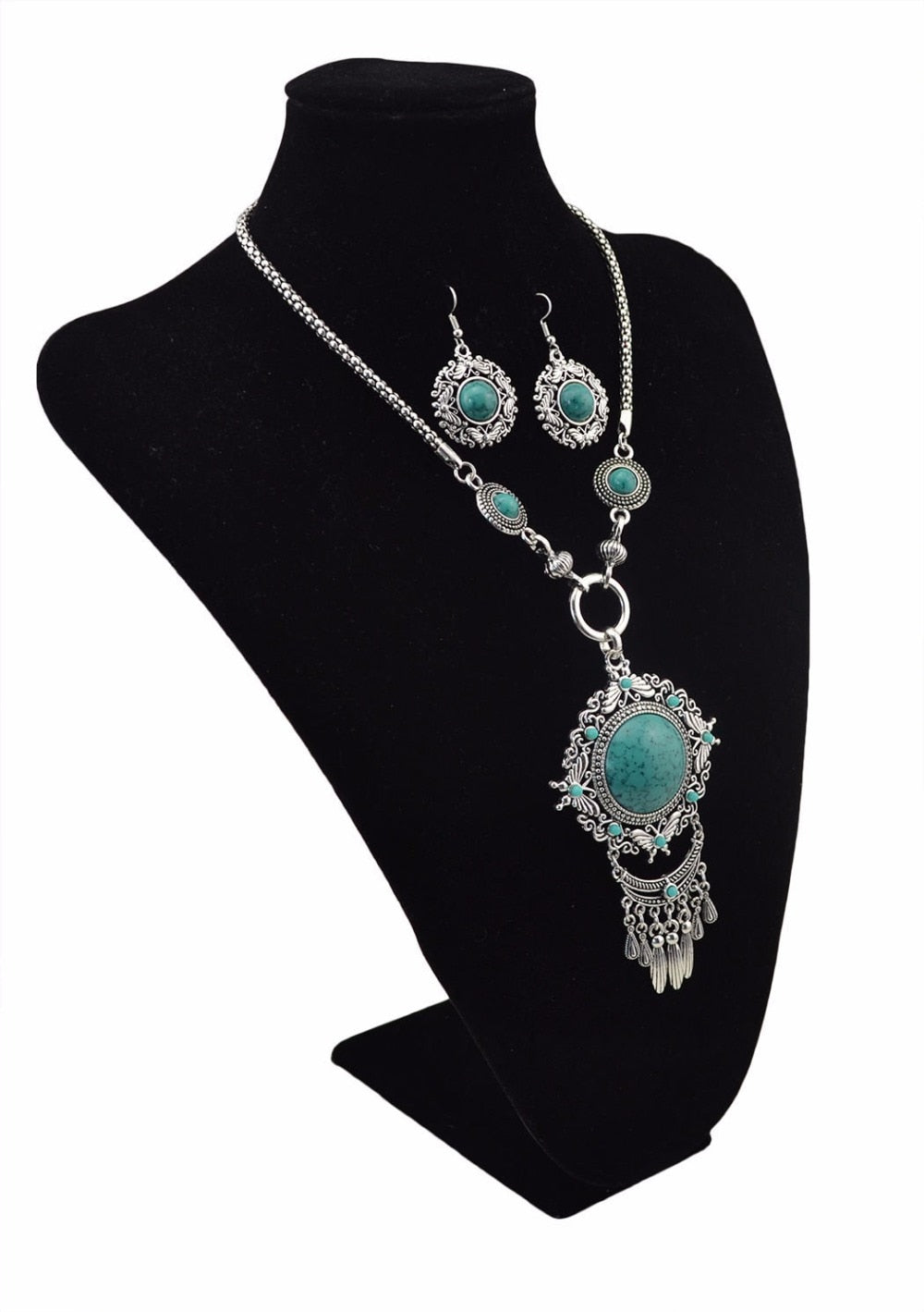 Bohemian Vintage Chain Necklace Set