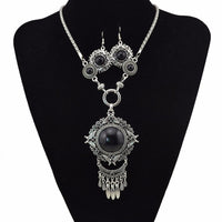 Bohemian Vintage Chain Necklace Set