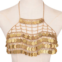 Bohemian Metal Mesh Gypsy Body Sexy Belly Chain