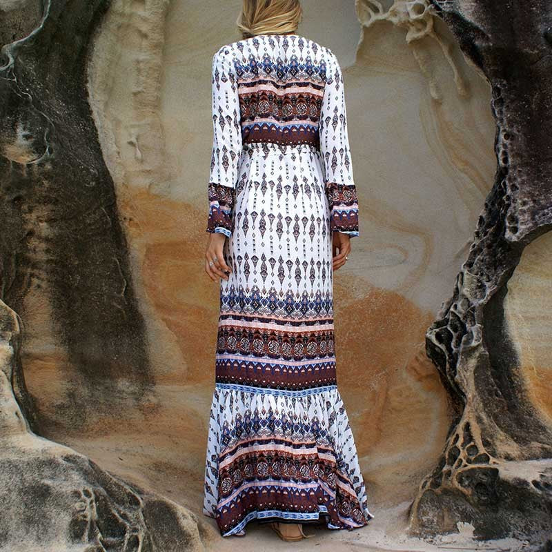 Split long sleeve tunic wrap - Bean Concept - Etsy
