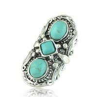 Adjustable Turquoises Rings