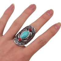 Adjustable Turquoises Rings