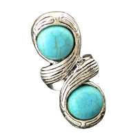 Adjustable Turquoises Rings