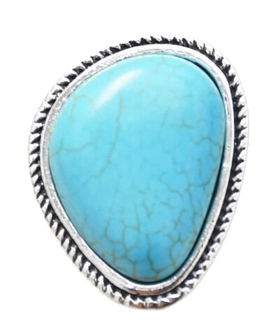 Adjustable Turquoises Rings
