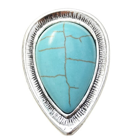 Adjustable Turquoises Rings