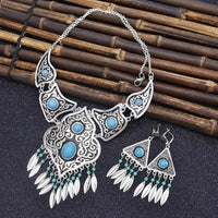 Bohemian Vintage Chain Necklace Set