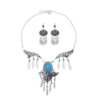 Bohemian Vintage Chain Necklace Set