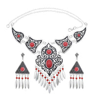 Bohemian Vintage Chain Necklace Set
