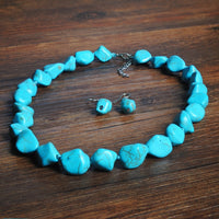 Turquoise Bracelet Jewelry Set