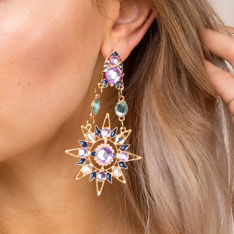 Sun & Moon Earrings - Bean Concept - Etsy