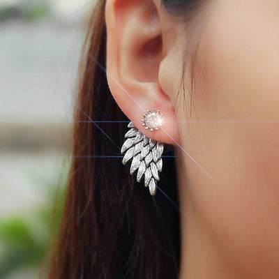 Angel Wing Earrings - Bean Concept - Etsy