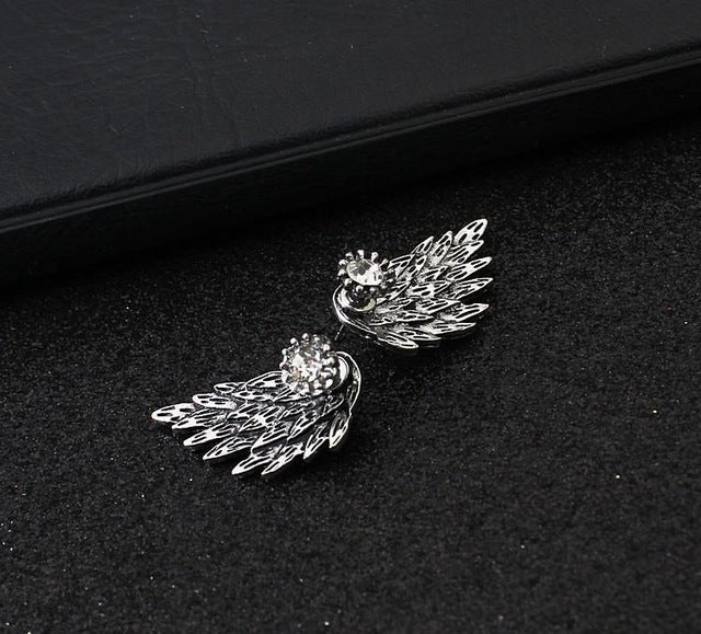 Angel Wing Earrings - Bean Concept - Etsy