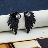 Angel Wing Earrings - Bean Concept - Etsy