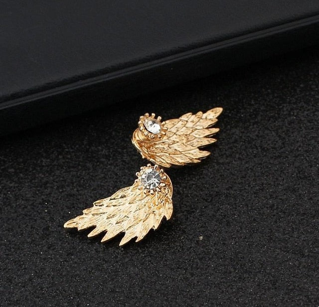 Angel Wing Earrings - Bean Concept - Etsy