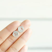 Bird On A Branch Stud Earrings - Bean Concept - Etsy