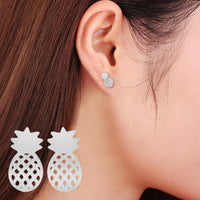 Pineapple Stud Earrings - Bean Concept - Etsy