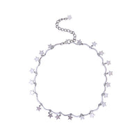 Dainty Tiny Star Choker Necklace - Bean Concept - Etsy