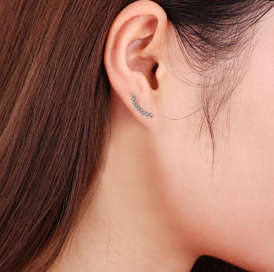 Ear Climbers Ear Crawler - Bean Concept - Etsy