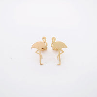 Flamingo Stud Earrings - Bean Concept - Etsy